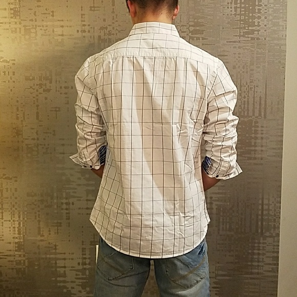 New Men's "Nashville" Plaid Long Sleeve Shirt - Picture 5 of 6